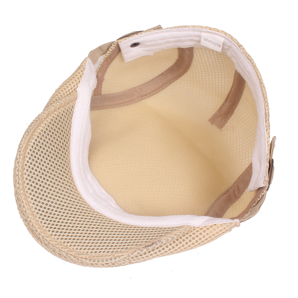 Mesh breathable beret